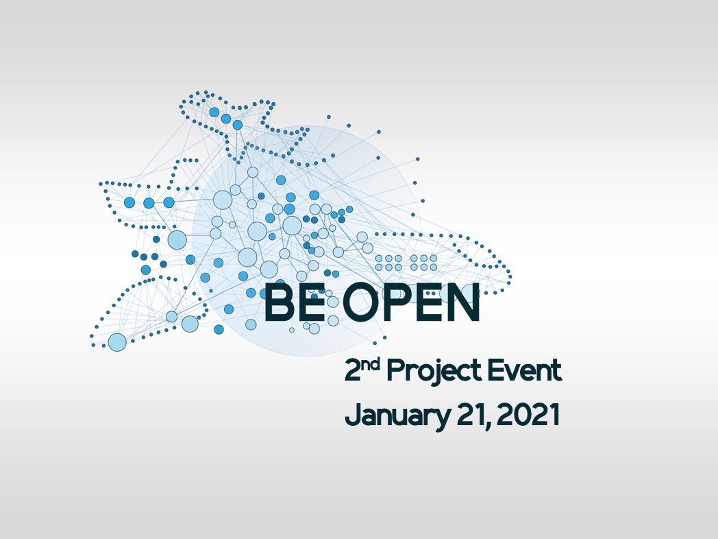Second BE OPEN event - Final programme announced – News – BE OPEN ...